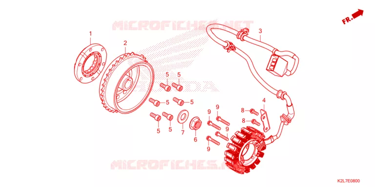 ALTERNADOR Honda SCOOTER 350 ADV 2024  ADV350AR