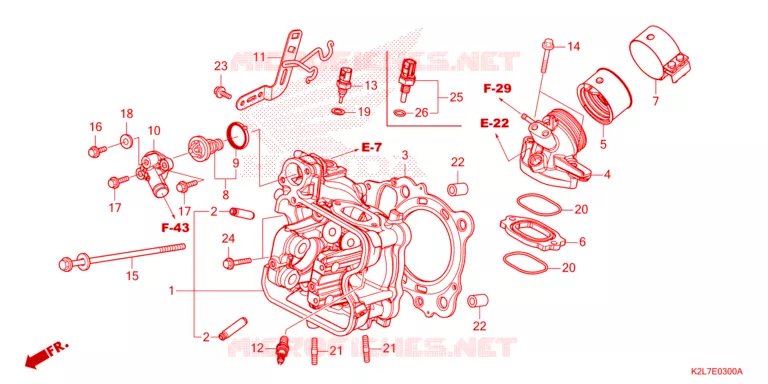 CABECA MOTOR Honda SCOOTER 350 ADV 2024  ADV350AR
