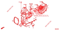     BUSE/GAINE DE VENTILATEUR para Honda SCOOPY 110 PRESTIGE 2020