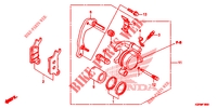     FRONT BRAKE CALIPER para Honda SCOOPY 110 URBAN 2023