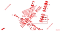     STEERING STEM para Honda SCOOPY 110 URBAN 2023