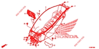     COMPARTIMENT A BAGAGES para Honda PCX 160 ABS 2021