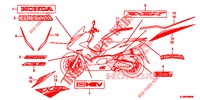     MARQUE/EMBLEME para Honda PCX 160 ABS 2021