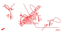     MIROIR para Honda CLICK 125 I Idling Stop Casted Wheels 2019