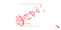 BOMBA OLEO para Honda CLICK 125 I Idling Stop Casted Wheels 2017