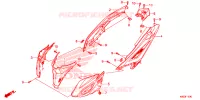 CARENAGEM TRASEIRA para Honda CLICK 125 I Idling Stop Casted Wheels 2017