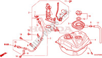 DEPOSITO COMBUSTIVEL para Honda SPACY 110 2011