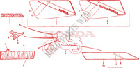 FAIXA/MARCA para Honda WALLAROO 50 self starter 1990