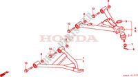 BRAqO FRENTE para Honda TRX 300 FOURTRAX 1996