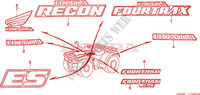 MARCA para Honda FOURTRAX 250 RECON Standard 2002
