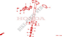 VEIO DIRECCAO para Honda TRX 250 FOURTRAX RECON 2000