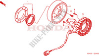 GERADOR para Honda FOURTRAX 450 FOREMAN 4X4 Electric Shift 2003