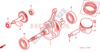 PISTAO para Honda FOURTRAX 450 FOREMAN 4X4 Electric Shift 2002
