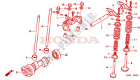 ARVORE CAMES para Honda FOURTRAX 450 FOREMAN 4X4 2001