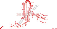 CORRENTE ARVORE CAMES/TENSOR para Honda FOURTRAX 500 FOREMAN RUBICON Hydrostatic 2006