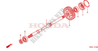 VEIO FINAL para Honda FOURTRAX 500 FOREMAN RUBICON Hydrostatic 2007
