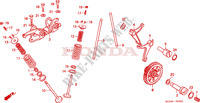 ARVORE CAMES/VALVULA(1) para Honda CG 125 2000