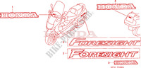 MARCA para Honda FORESIGHT 250 2001