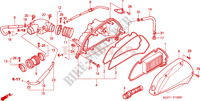 FILTRO AR para Honda AROBASE 125 2005