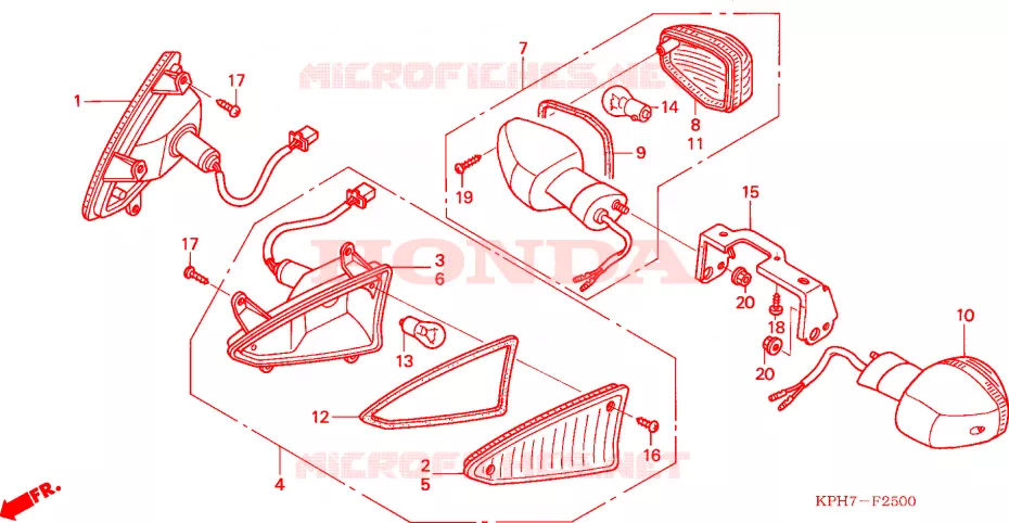PISCA(1) Honda SCOOTER 125 INNOVA 2005  ANF125T5