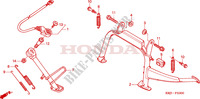 DESCANCO para Honda S WING 150 FES SPECIAL 2007