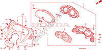VELOCIMETRO (FES1257/A7)(FES1507/A7) para Honda S WING 150 FES 2007