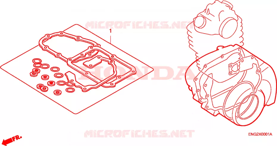 KIT B JUNTAS Honda MOTO 80 CRF 2004  CRF80F4