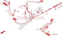 PEDAL/BRACO DA PARTIDA POR REV. para Honda INNOVA 125 2010