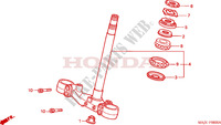 COLUNA DIRECCAO para Honda PAN EUROPEAN ST 1100 ABS 2000