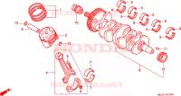 CAMBOTA/PISTAO para Honda CBR 600 1998