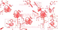 CARBURADOR (PECAS DE COMPONENTE) para Honda CBR 600 1998