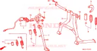 DESCANCO para Honda CBR 600 1998