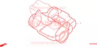 KIT B JUNTAS para Honda CBR 600 1998