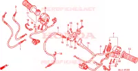 MANETE/INTERRUPTOR/CABO para Honda CBR 600 1998