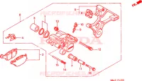 PINCA TRAVAO TRASEIRO para Honda CBR 600 1998