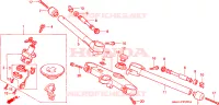 PUNHO GUIADOR/PONTE SUPERIOR para Honda CBR 600 1998