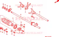 TAMBOR MUDANCAS para Honda CBR 600 1998