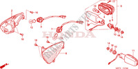 PISCA para Honda XL 1000 VARADERO ABS OTHERS COLORS 2006
