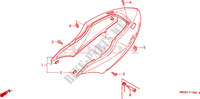CARENAGEM TRASEIRA(1) para Honda CBR 600 F4 2000