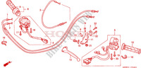 MANETE/INTERRUPTOR/CABO(2) para Honda CBR 600 ROSSI 2001
