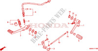 PEDAL TRAVAOES/PEDAL MUDANCAS para Honda CBR 600 F4 2000