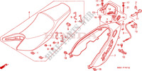 BANCO/CARENAGEM BANCO (CB600F3/4/5/6) para Honda CB 600 F HORNET 50HP 2003
