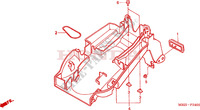 GUARDA LAMAS TRASEIRO(CB600F2/F22) para Honda CB 600 F HORNET 34HP 2002