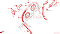 CORRENTE ARVORE CAMES/TENSOR para Honda CB 1100 X11 2001