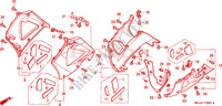 CARENAGEM INFERIOR(2) para Honda CBR 929 RR FIREBLADE 2000