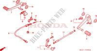 PEDAL para Honda CBR 929 RR FIREBLADE 2000