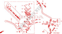 TRAVAO FR.BOMBA PRINCIPAL para Honda VT 1100 SHADOW C2 SABRE 2000