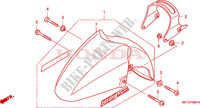 GUARDA LAMAS FRENTE (FJS600D7/FJS600A) para Honda SILVER WING 600 ABS 2008
