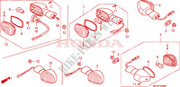 PISCA (E/ED/EK/F/G/H/KO) para Honda CB 900 F HORNET 2002