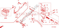 BOMBA PRINCIPAL TRASEIRA CILINDRO para Honda SILVER WING 400 2012